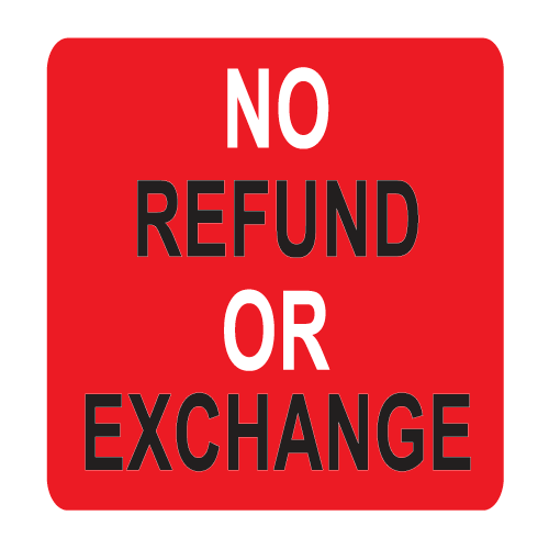 We can refund. Рефаунд. No refunds. Product Exchange and refund.